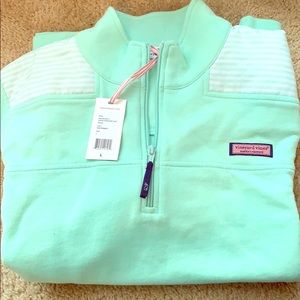NWT Vineyard Vine Oxford Zip